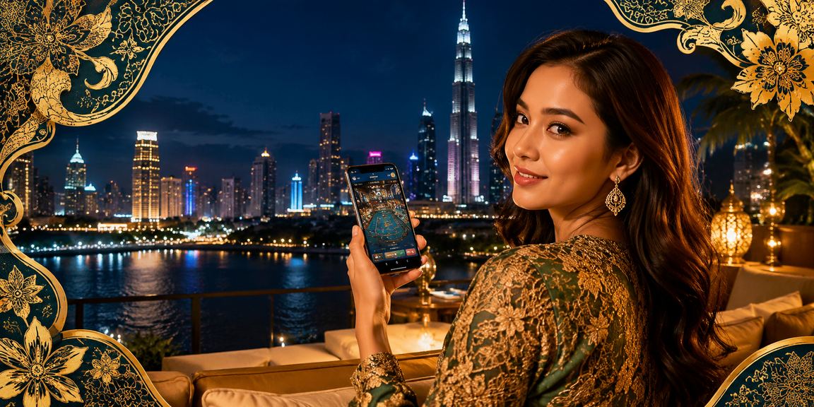Mobile casino experience with a batik theme for phone access